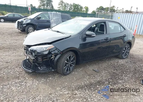 2018 Toyota Corolla Se from USA, damaged, VIN 2T1BURHE2JC055994